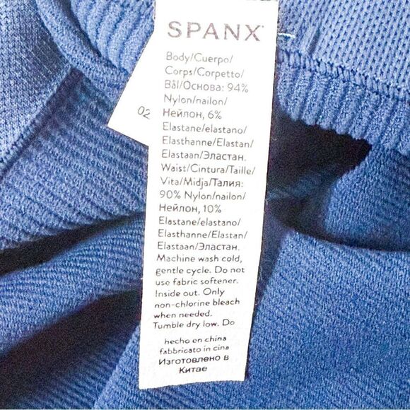 Spanx Women's High-Waist Seamless Denim Leggings Size XL - Picture 6 of 8